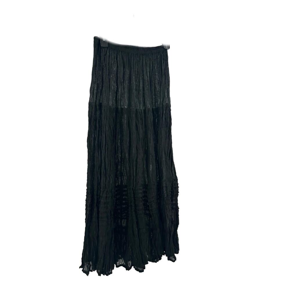 Mexican Gauze skirt good for beach wear yoga one size  24 x 36 - Picture 3 of 4